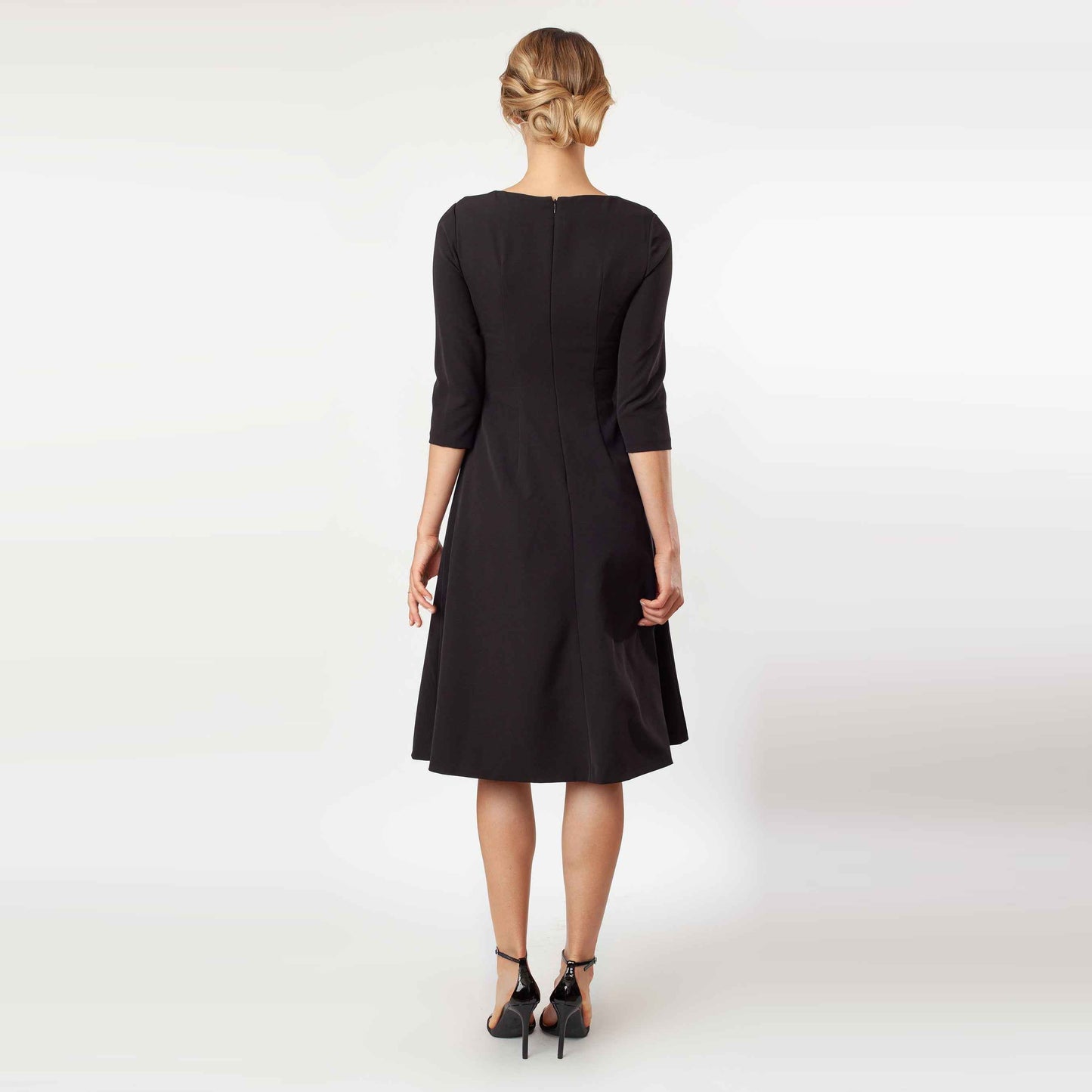 T-Length Side Tie Dress