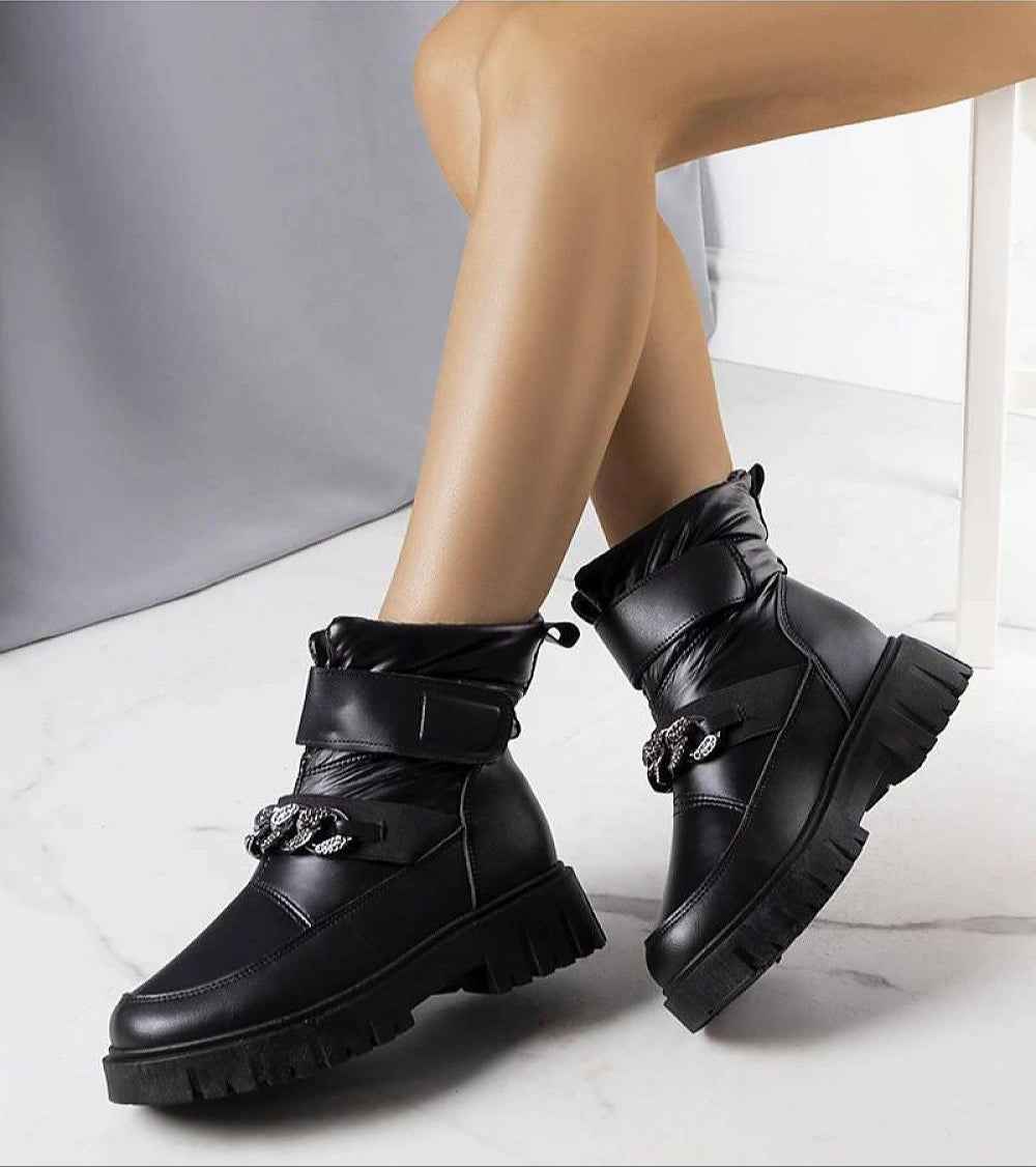 Bravoya Winter Chain Boots