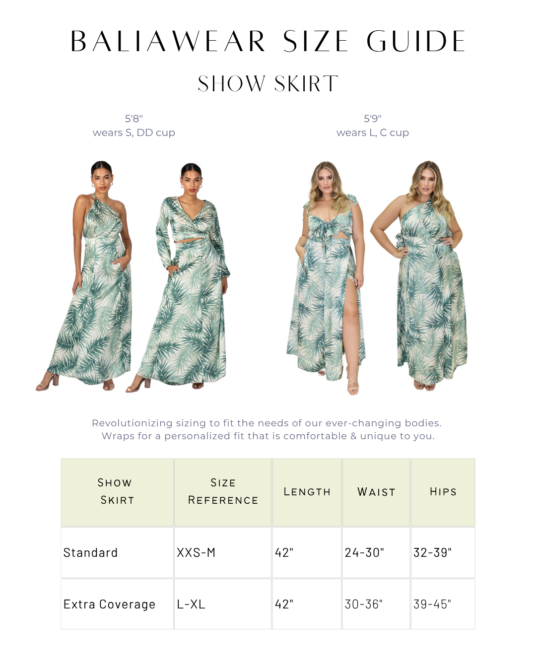 Show Skirt - Sunset Bloom