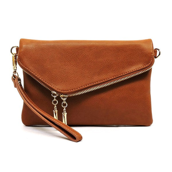 Chic women's leather clutch bag in a sleek design, perfect for any occasion and made from high-quality leather