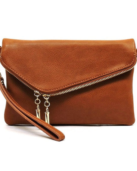 Chic women's leather clutch bag in a sleek design, perfect for any occasion and made from high-quality leather