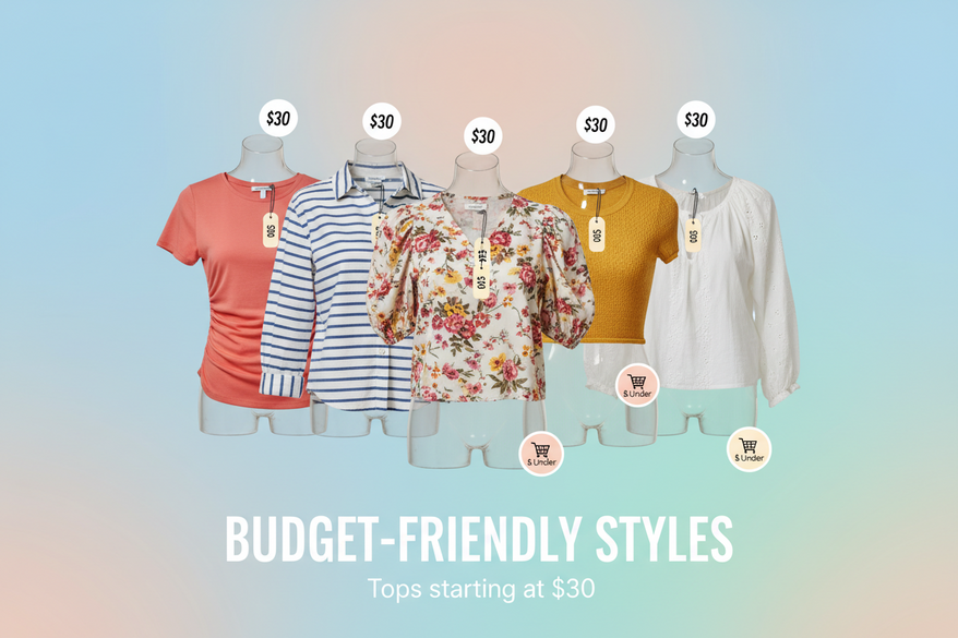 Tops Under $30