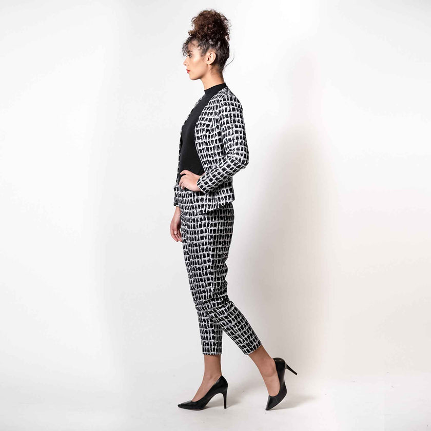 Fly Away Back Cutout Jacket