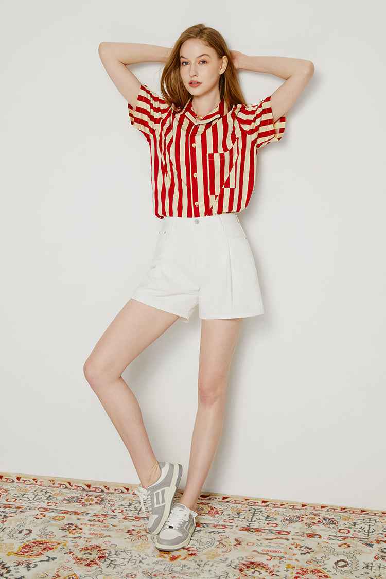 The Pleated Fun Short HJ117