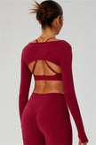 The Ember Sports Bra Crop Top Shorts 3-Piece Set