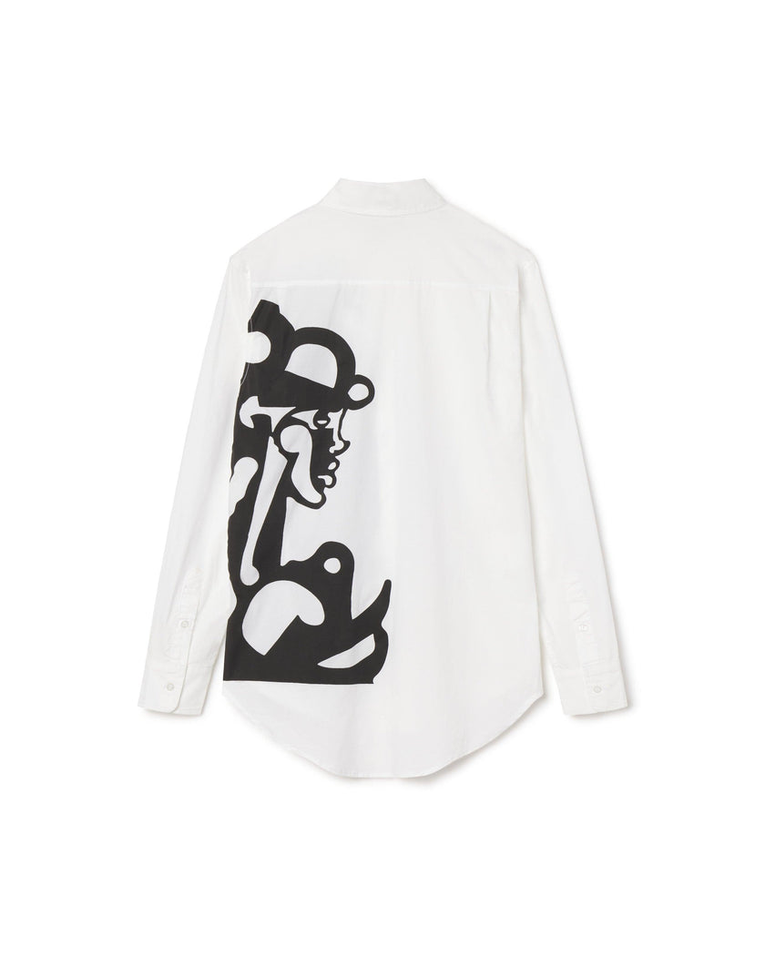 Longline Button-Up : Duality
