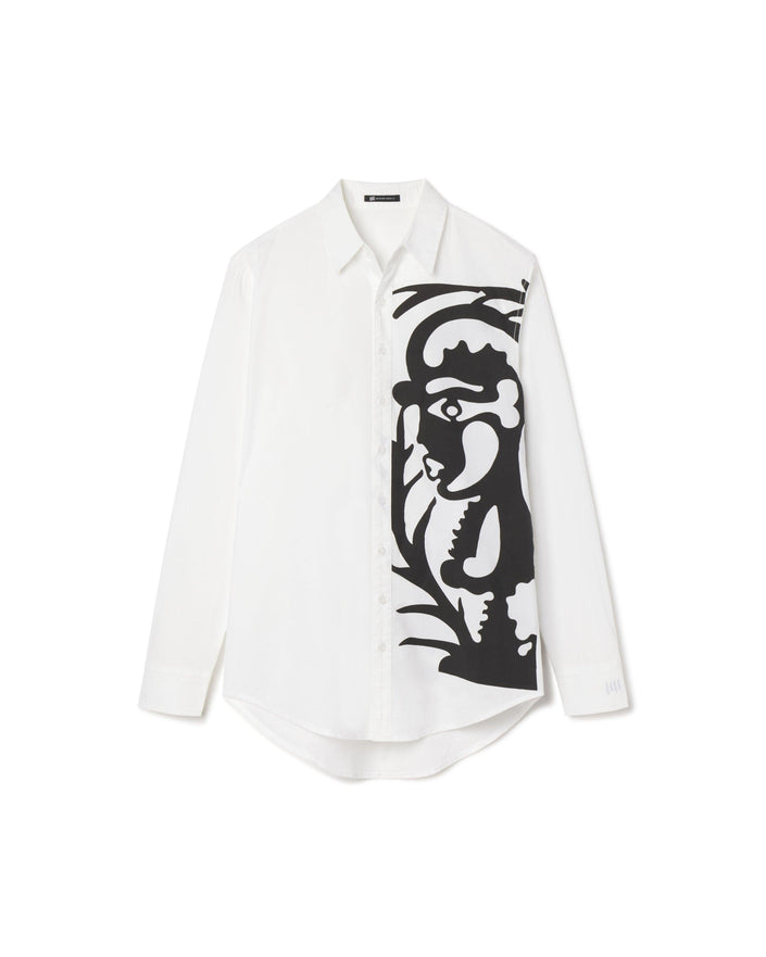 Longline Button-Up : Duality