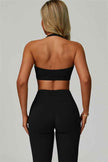 The Bold Halter Sports Bra Leggings 2-Piece Set