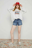 High Rise Denim Shorts HJ167 [FINAL SALE]