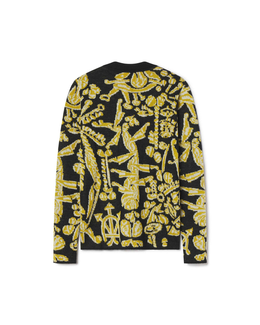 Empingated Knit Top