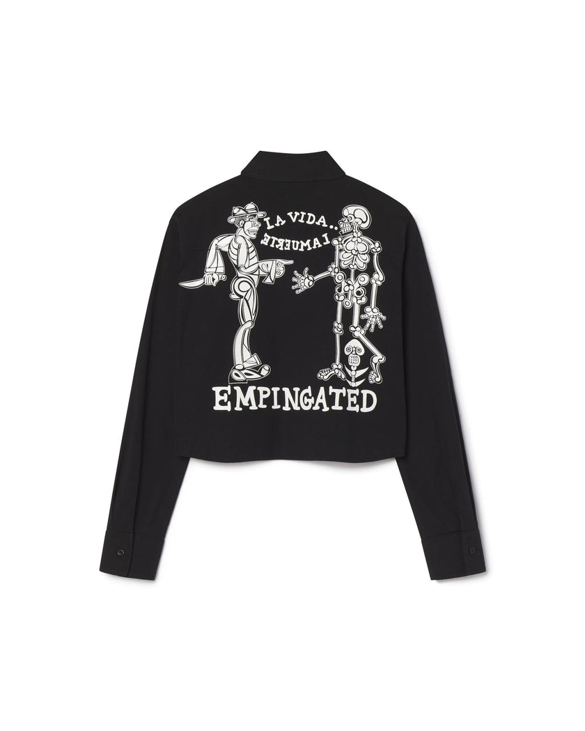 Empingated Midi Button-Up