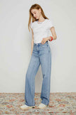 Coney Island Whitefish High Rise Wide Jeans HJ007