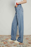 Coney Island Whitefish High Rise Wide Jeans HJ007