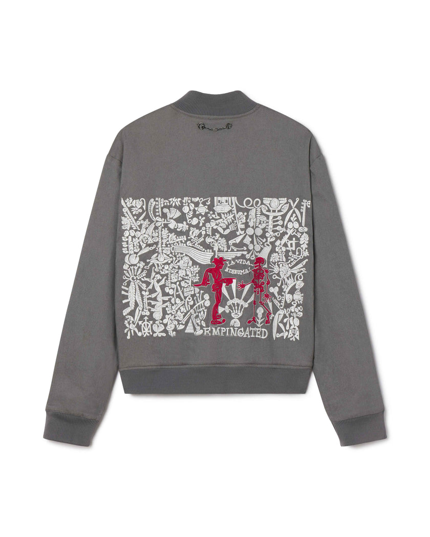 Empingated Bomber Jacket