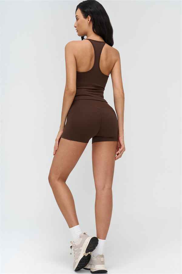 The BoldFit Crop Top Shorts 2-Piece Set