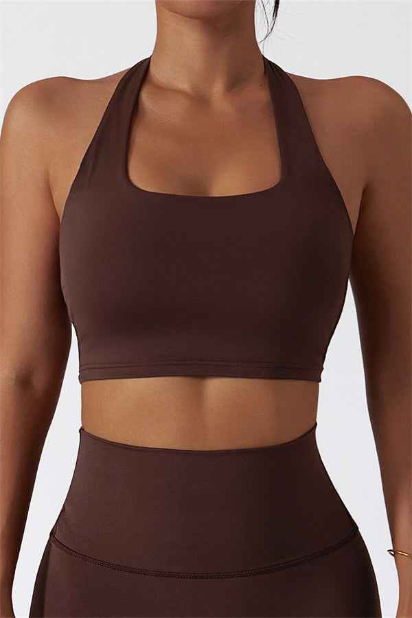 The Seraphine Halter Crop Top