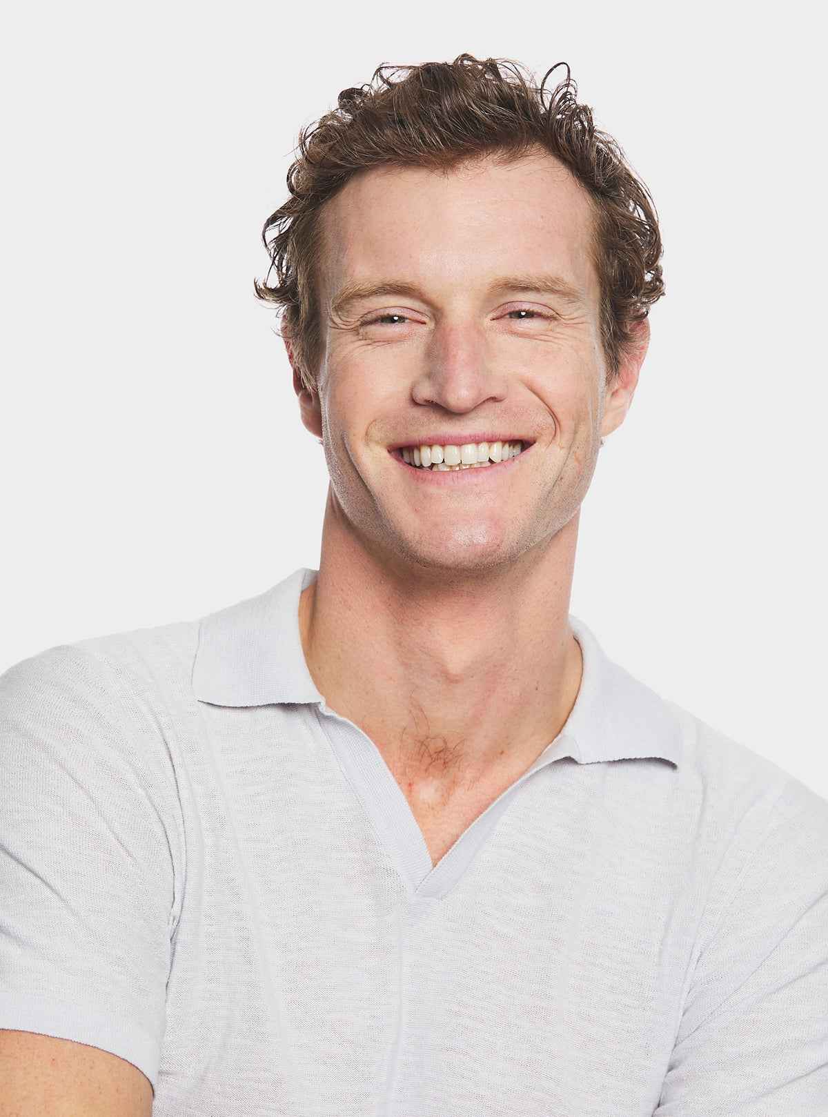 Polo in maglia cotone e lino