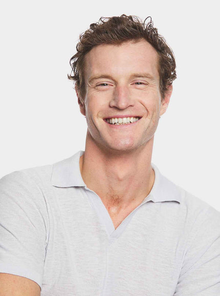 Polo in maglia cotone e lino
