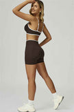 The Prime Line Sports Bra Shorts 2-Piece Set