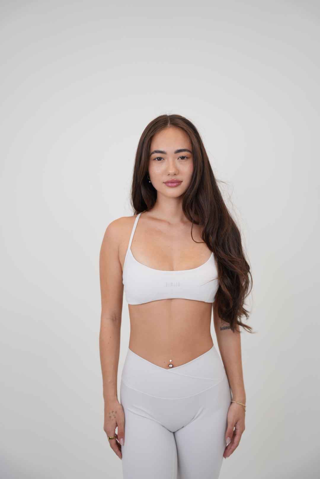 My Time Is Divine Lime White Sculpt V-Waist Legging