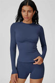 The Oasis Long Sleeve T-shirt Shorts 2-Piece Set