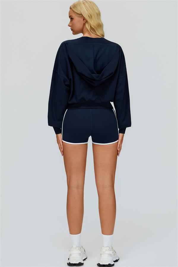 The Whisper V-Neck Hoodie