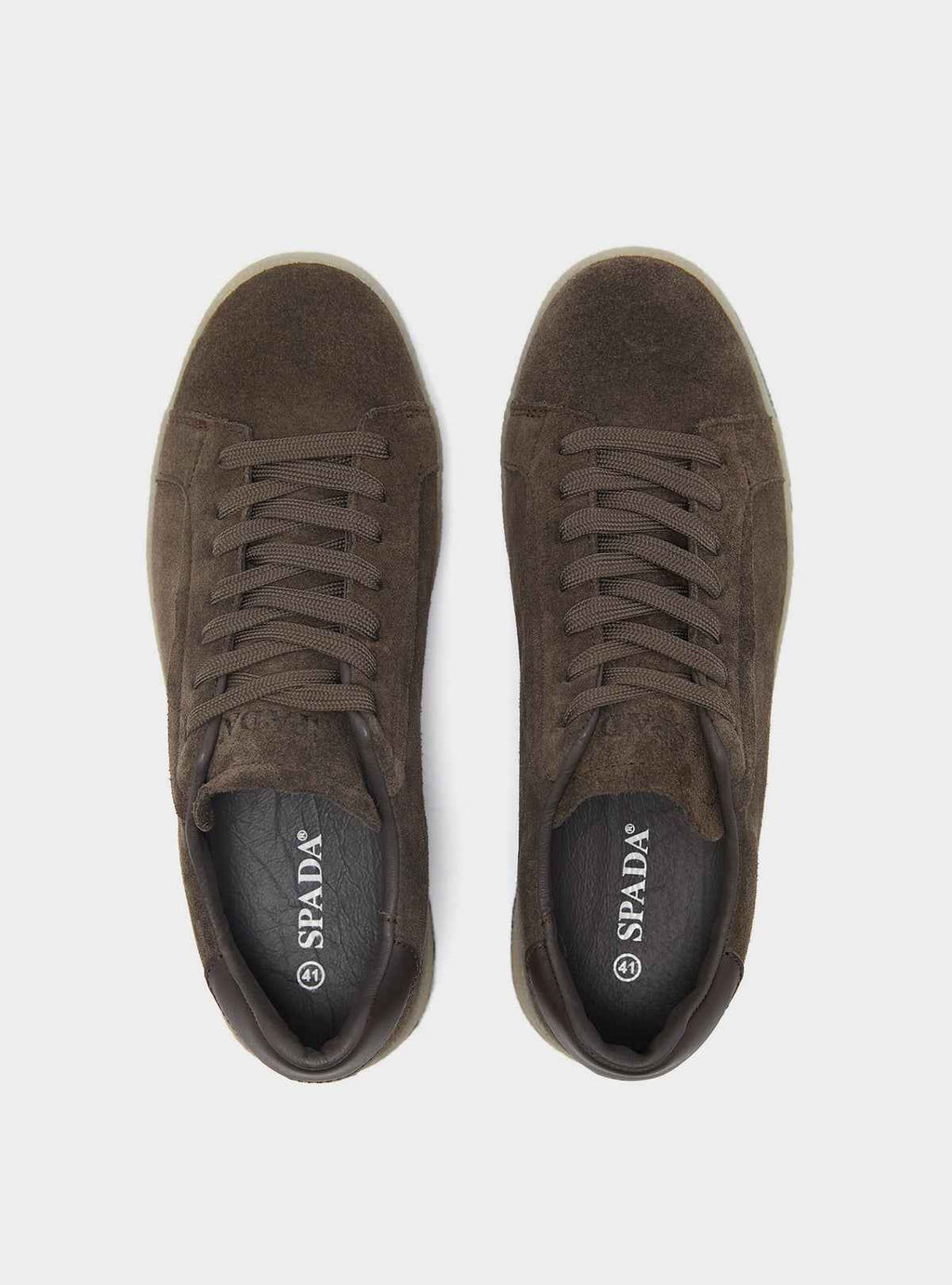 Sneakers in pelle scamosciata