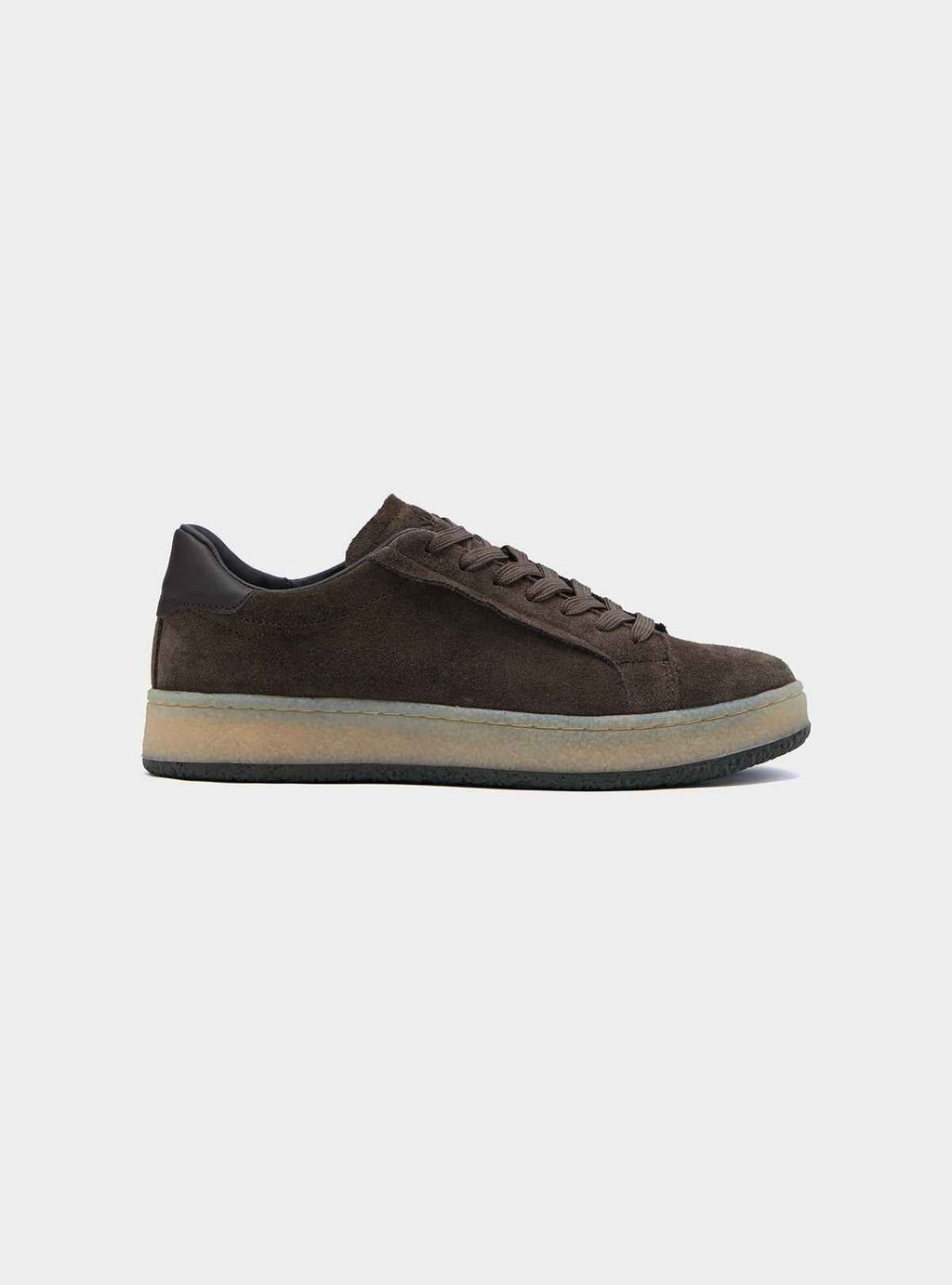 Sneakers in pelle scamosciata