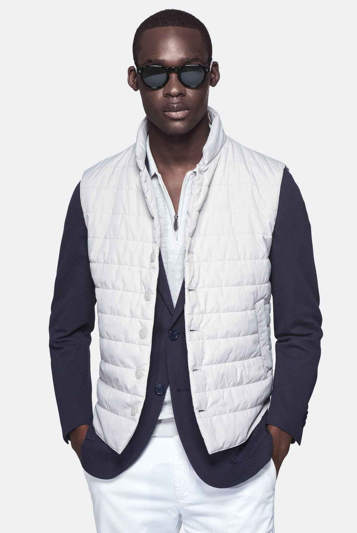 Gilet trapuntato in nylon