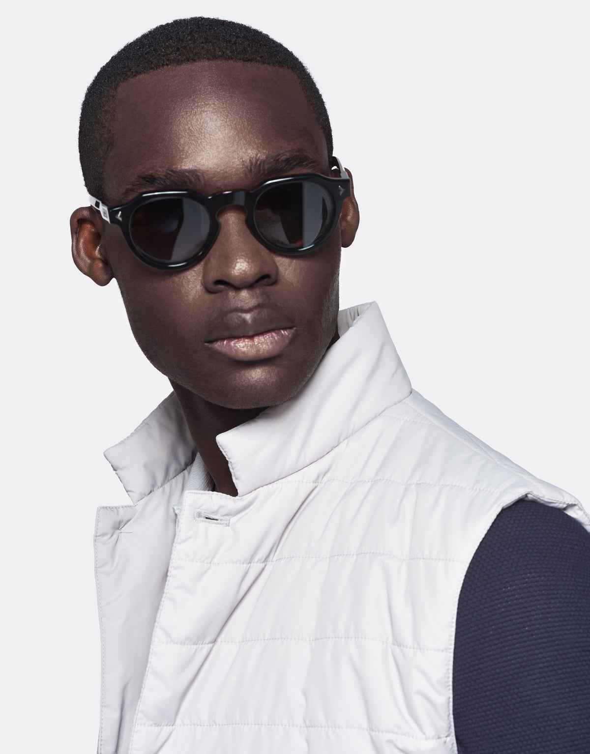 Gilet trapuntato in nylon