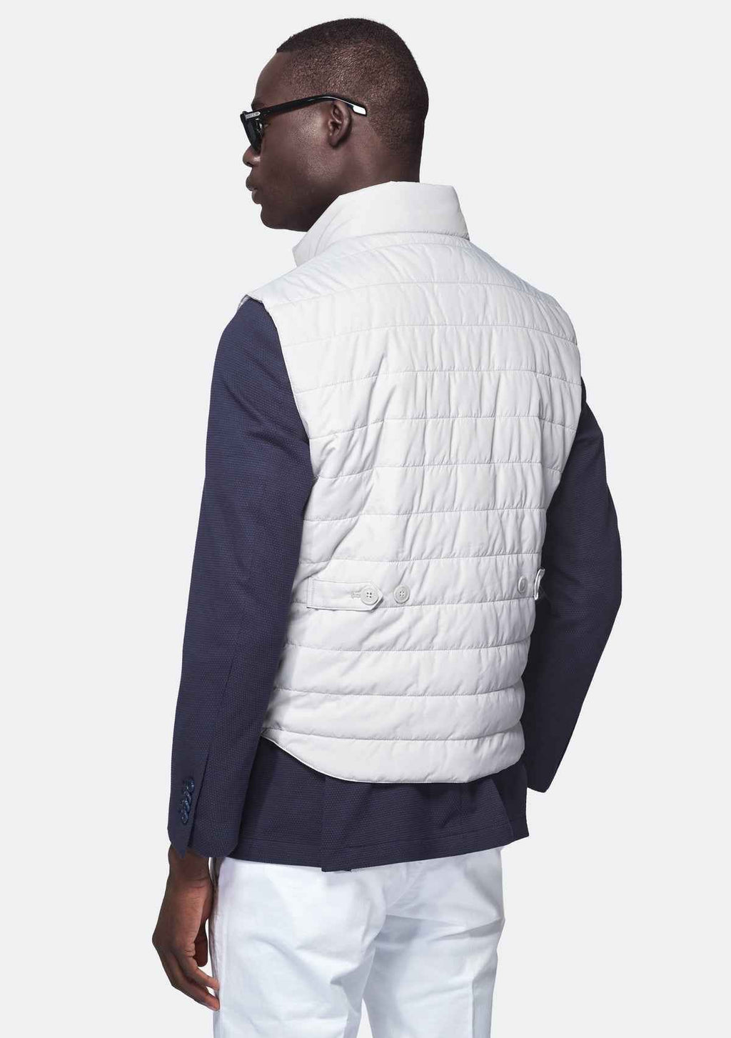 Gilet trapuntato in nylon