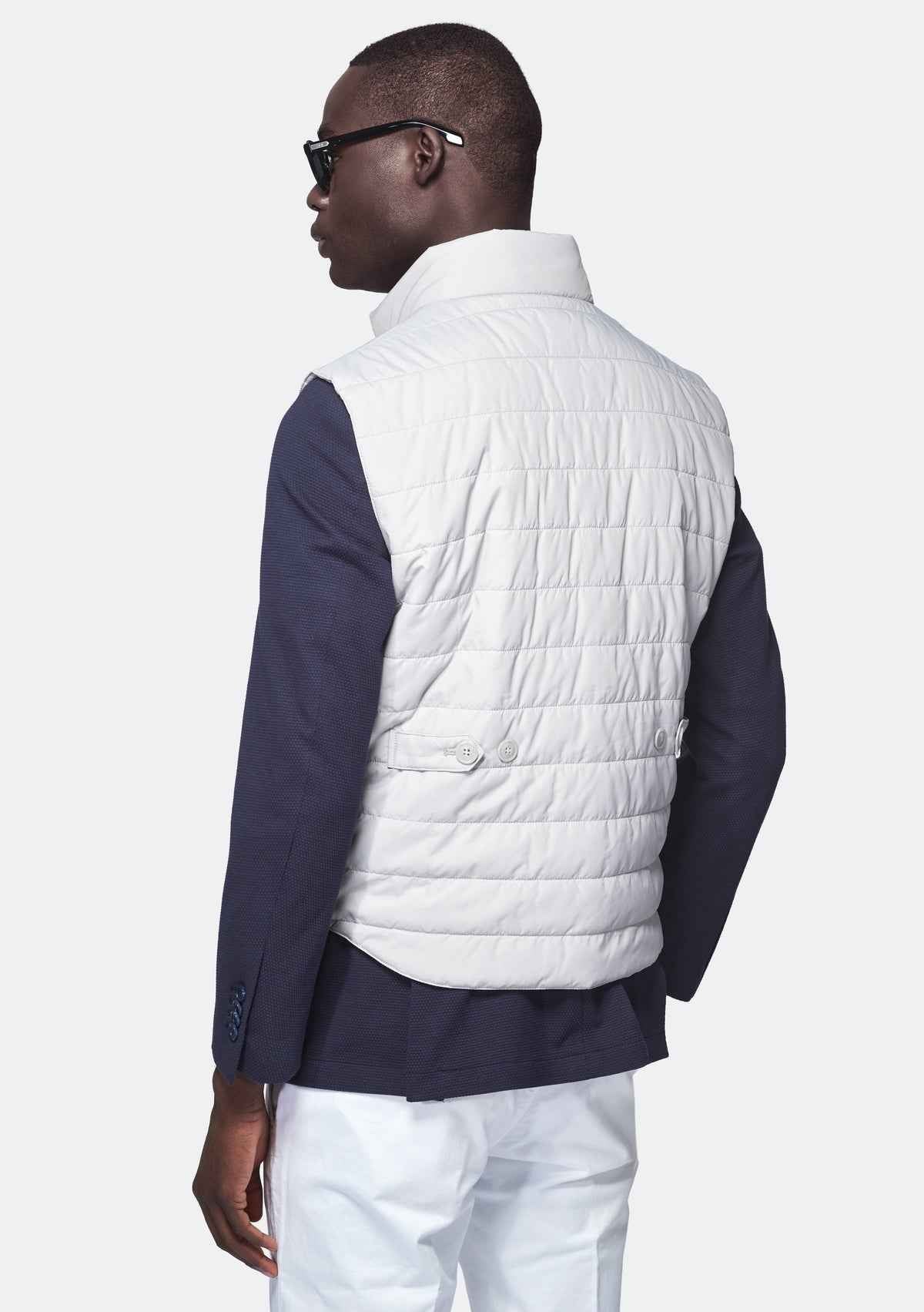 Gilet trapuntato in nylon