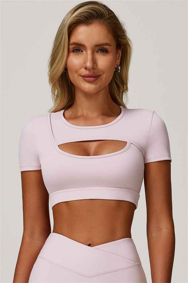 The Lavish Cut-out Crop Top
