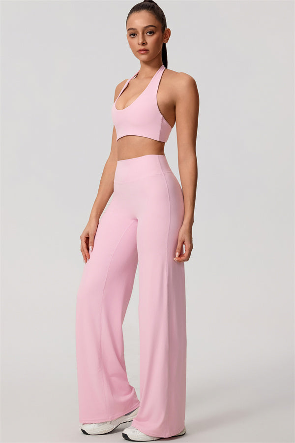 The Nestle Sports Bra Straight Leg Pants 2-Piece Set
