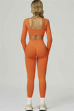 The Prime Long Sleeve Crop Top Leggings 2-Piece Set