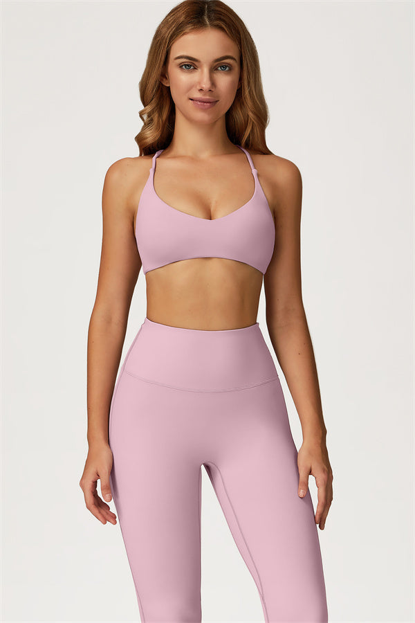 The Lily Sports Bra Flared Leggings 2-Piece Set