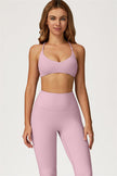 The Lily Sports Bra Flared Leggings 2-Piece Set