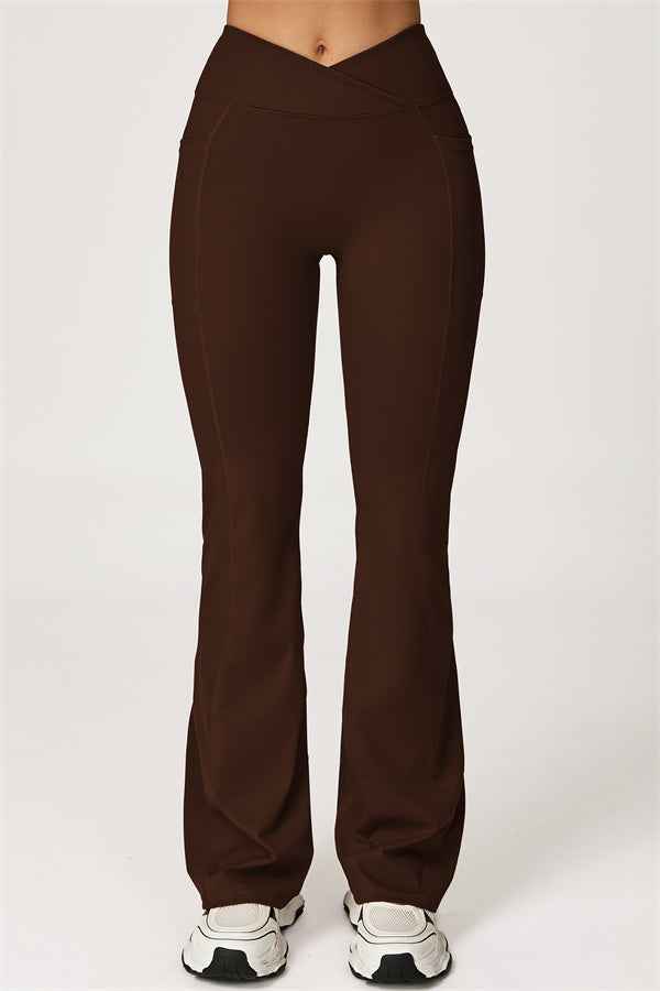 The Glacier Crop Tank Flared Leggings 2-Piece Set