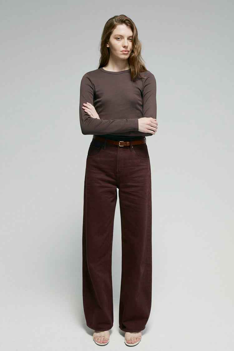 Slope Curve Jeans HJ039