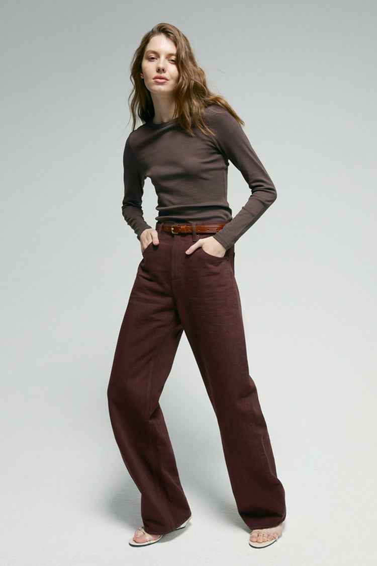 Slope Curve Jeans HJ039