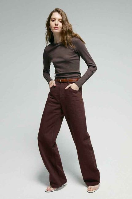Slope Curve Jeans HJ039