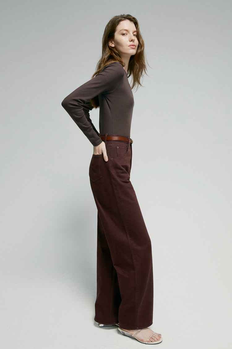 Slope Curve Jeans HJ039