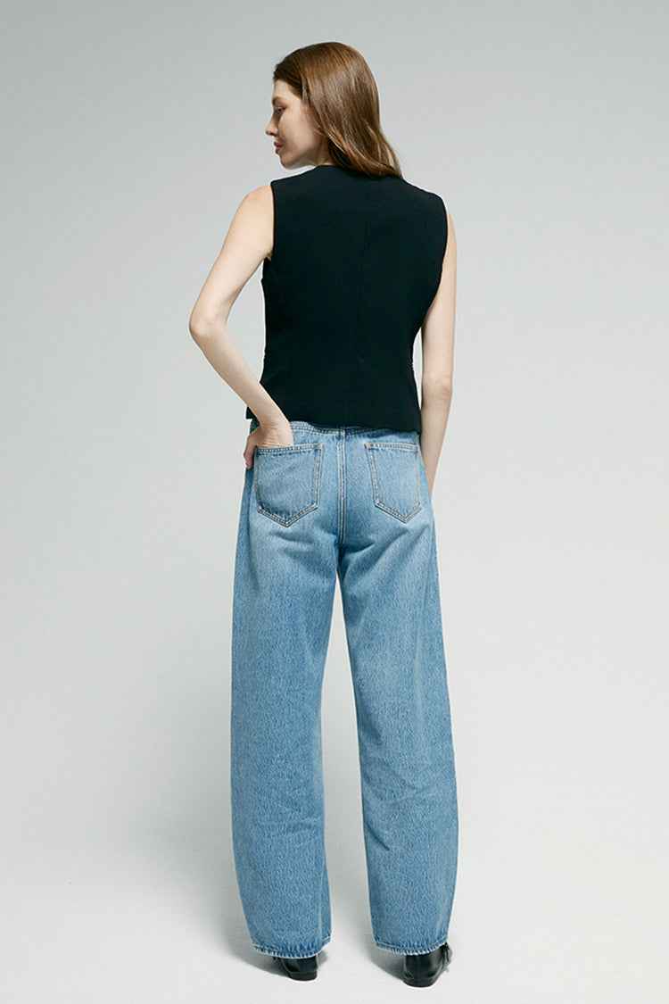 Slope Curve Jeans HJ039