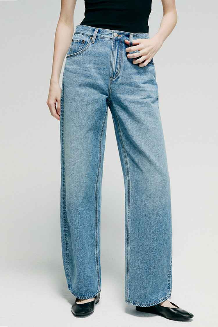 Slope Curve Jeans HJ039