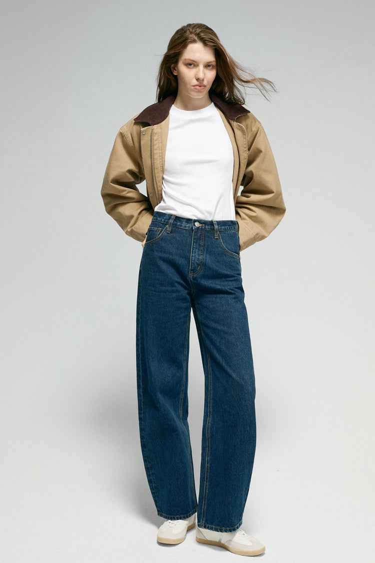 Slope Curve Jeans HJ039