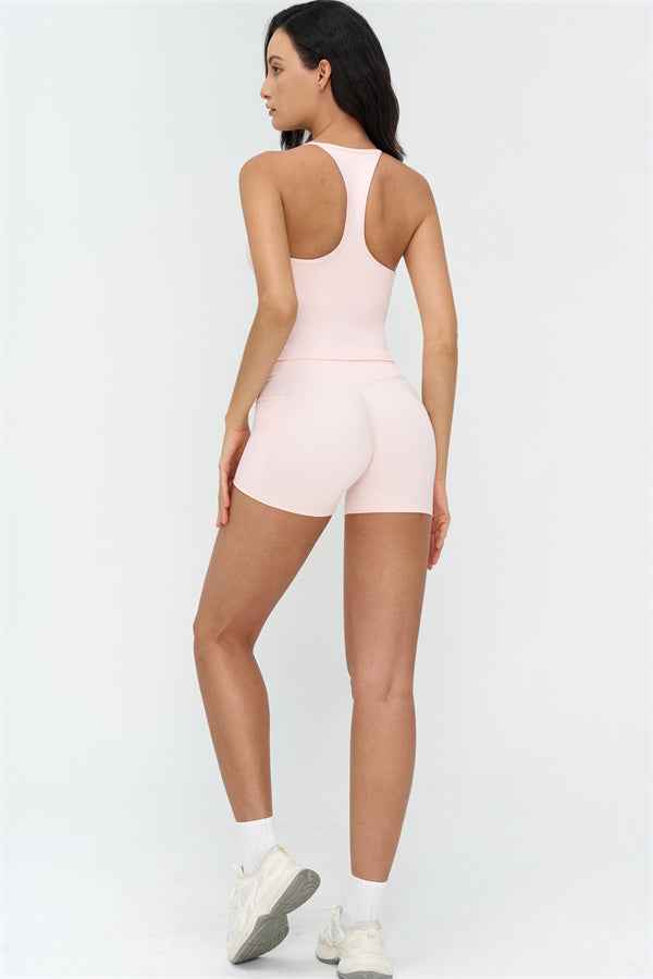 The BoldFit Crop Top Shorts 2-Piece Set