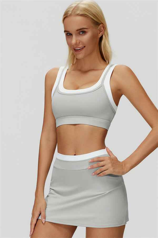 The Canyon Sports Bra Skirt 2-Piece Set
