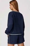 The Amara Sweatshirt Lounge Shorts 2-Piece Set