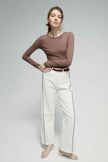 Crush Curve Ankle Jeans HJ052