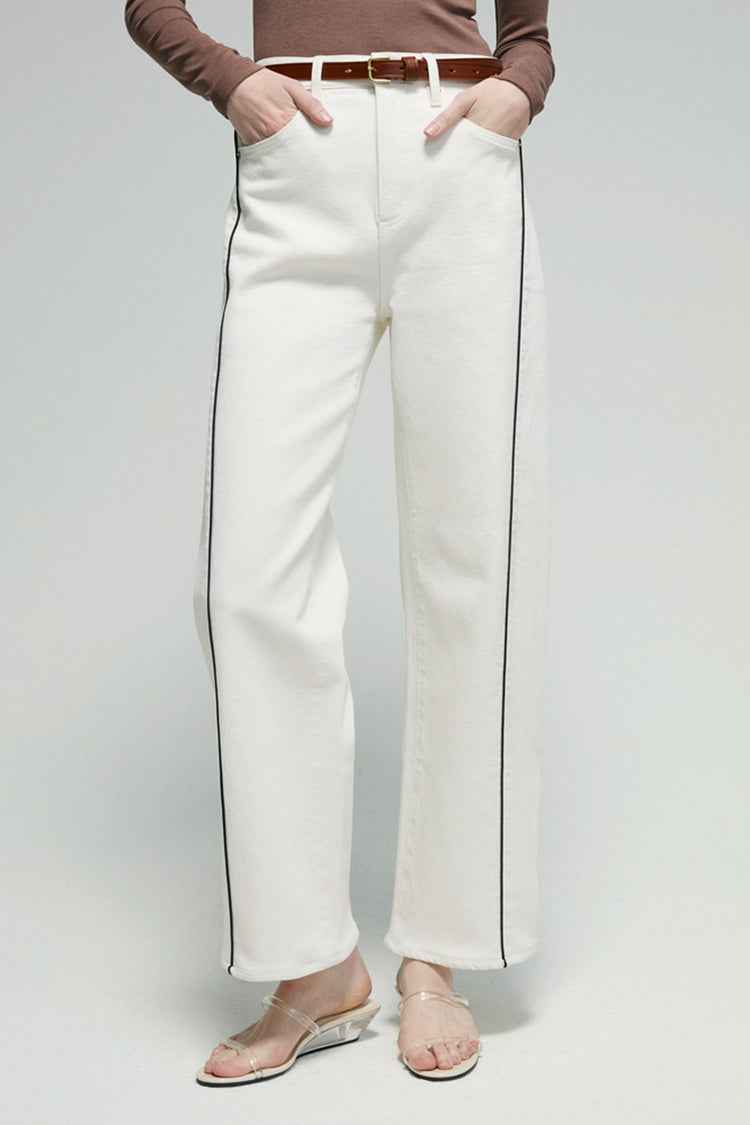 Crush Curve Ankle Jeans HJ052